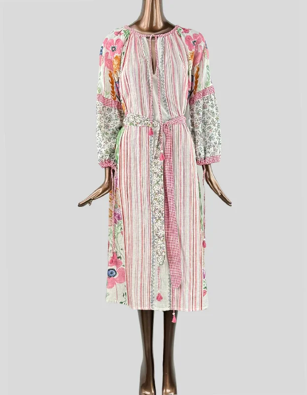 D'ASCOLI Printed Midi Length Dress w/ Tags - X-Large Tunics Sophisticated sleek