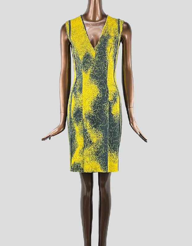 Cédric Charlier knee-length sheath dress - 6 US | 40 IT Tunics Print Colorful