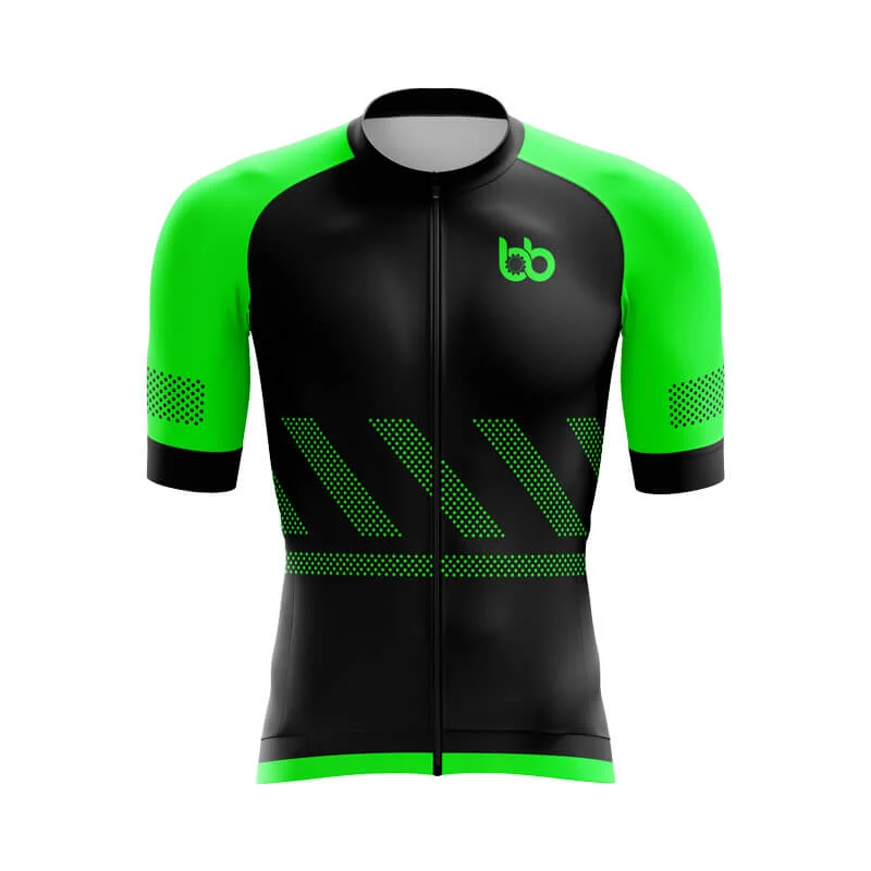 BB Performance Aero jerseys (Green) Ribbed Jersey Tee