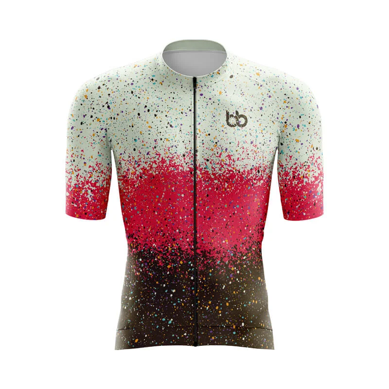 Paint Splatter Aero jerseys (Mint Green-Pink-Brown) Elegant Jersey Shirt