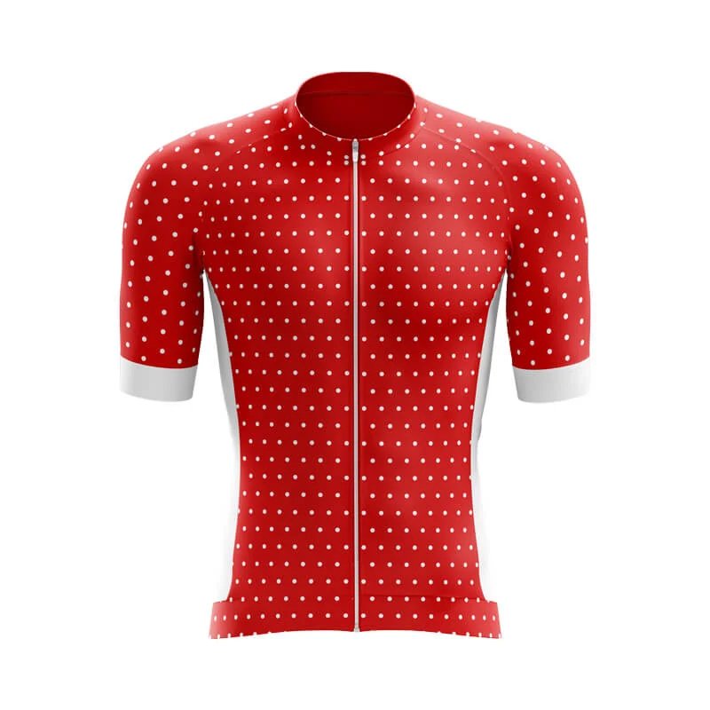 Polka Dot 1 (V5) Aero Jerseys Navy Blue Jersey Tee