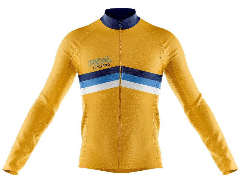 Pedal Cycling V2 Long Sleeve Cycling Jersey Recycled Jersey Tee