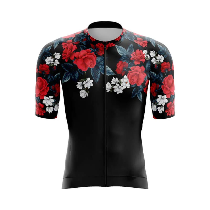 Floral Neck Valentine Aero jerseys Cotton Jersey Tee