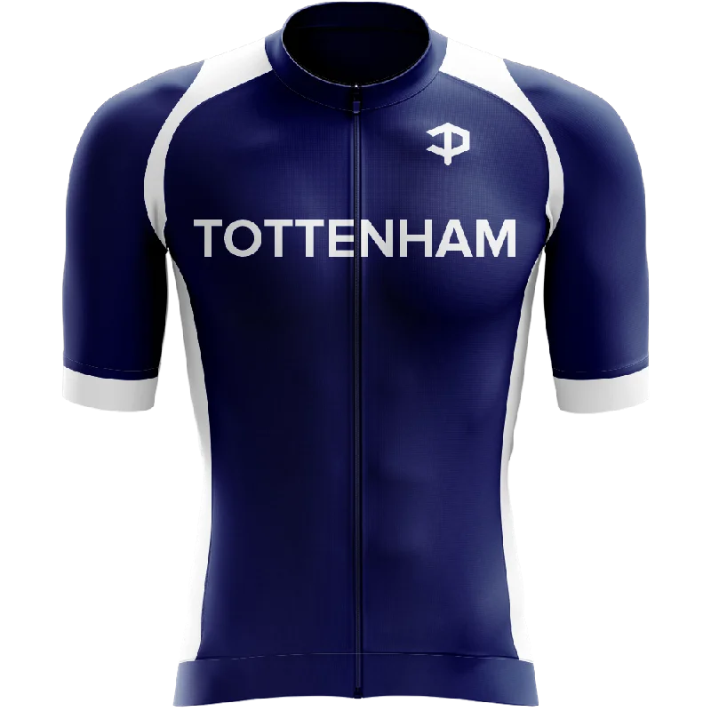 Tottenham Short Sleeve Cycling Jersey Boat Neck Jersey Shirt