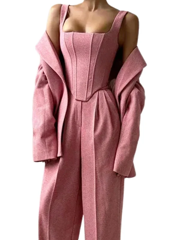 Pink 3 Piece Set