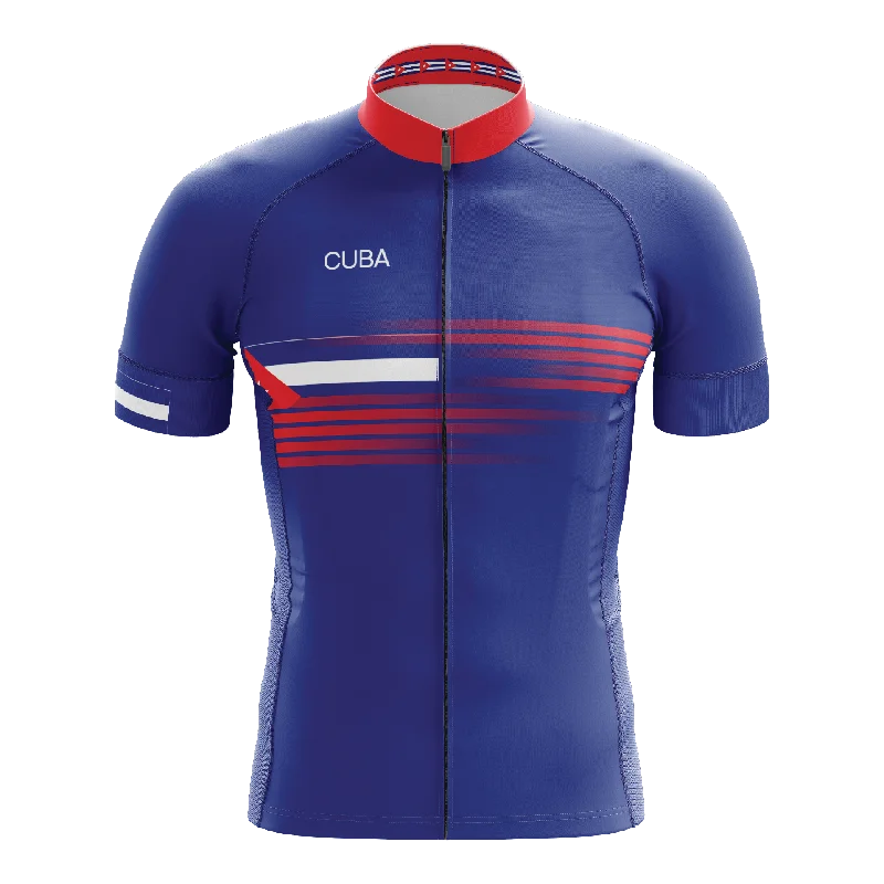 Cuba Short Sleeve Cycling Jersey Women's Jersey Top