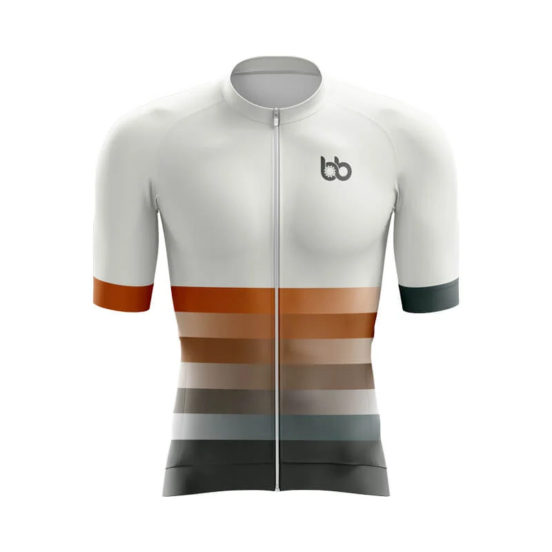 Gradient Frequency Aero jerseys (White-Orange-Grey) Royal Blue Jersey Shirt