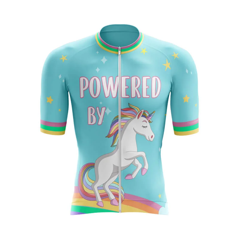 Powered By Unicorn (V5) Aero Jerseys Patterned Jersey Tee