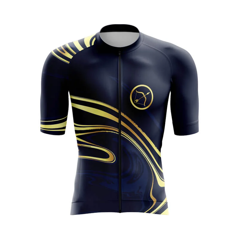 Golden Zodiac (SAGITTARIUS) Aero Jerseys Cream Jersey Tee