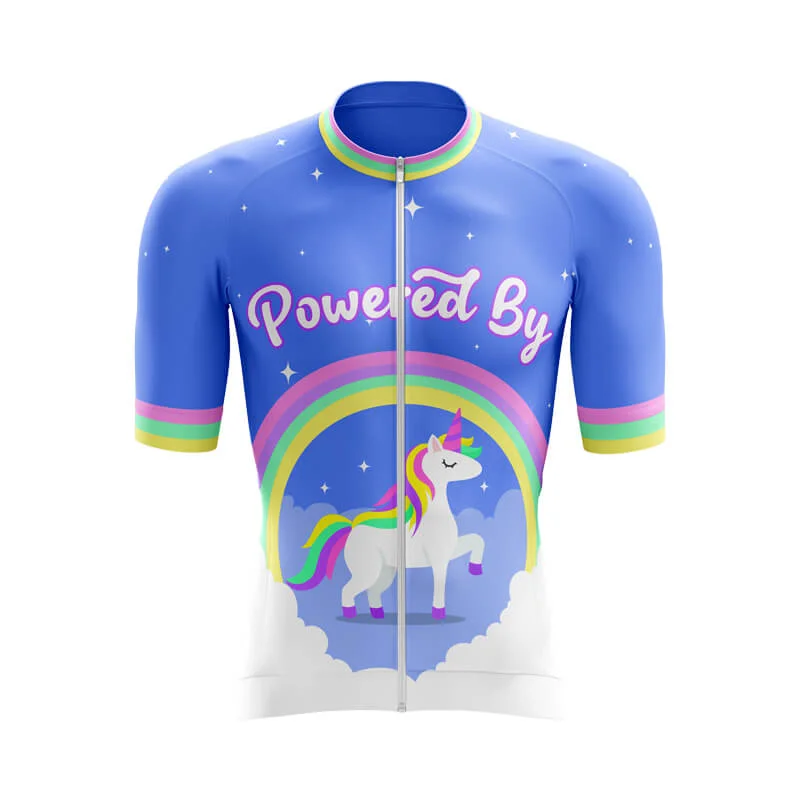 Powered By Unicorn (V4) Aero Jerseys Striped Jersey Top