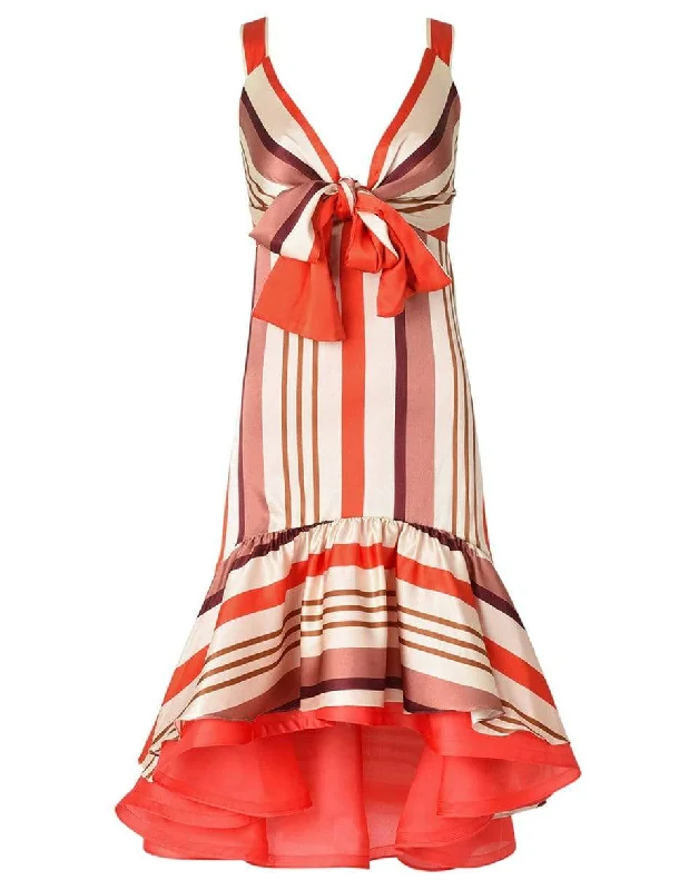 Arbore V Neck Dress Turtleneck Neckline Stylish