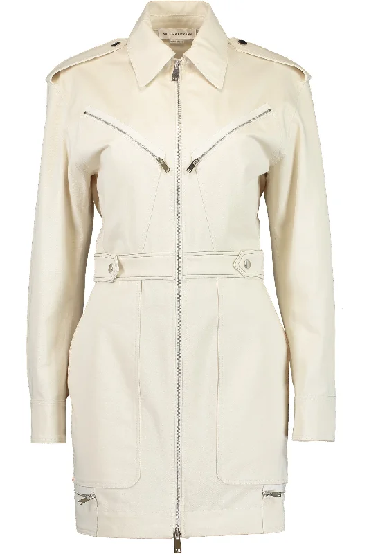 Zip Detail Utility Dress Tunics Modern contemporary