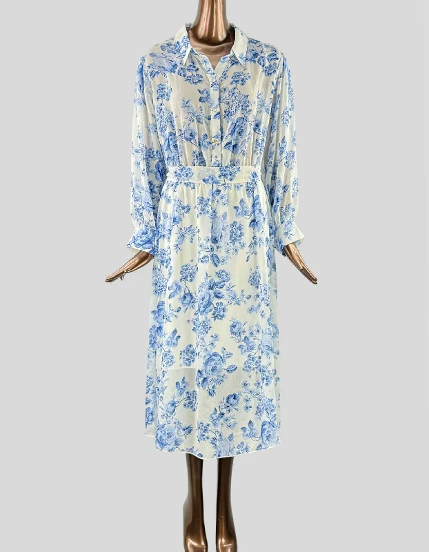 STELLA & JULIE Floral Dress - 2X US Tunics Recommended stylist