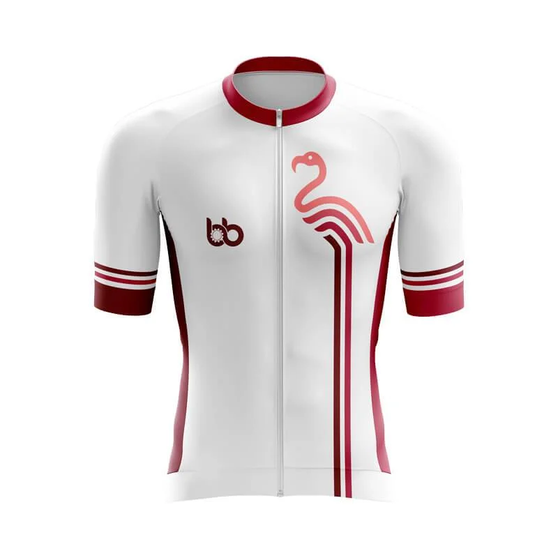 Flamingo x BB Aero Jerseys (White) Retro Jersey Tee