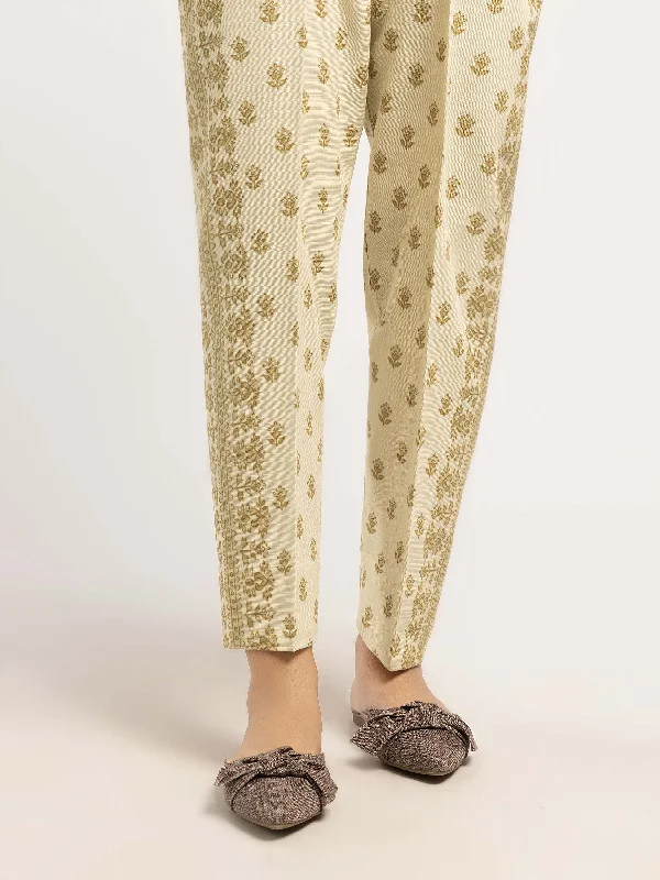 Plain Khaddar Trousers Trousers luxurious premium