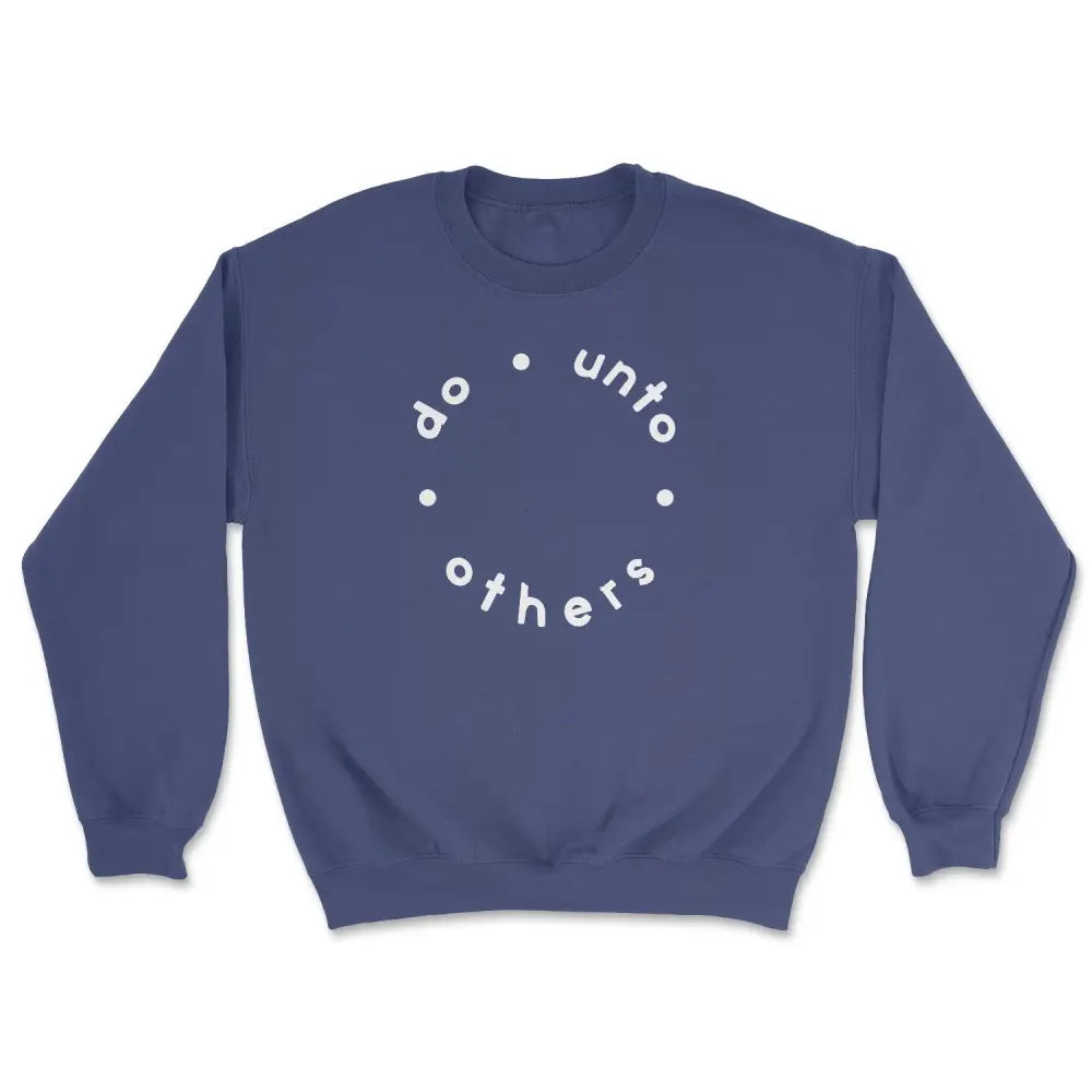 Do unto others sweatshirt Hoodie with Puffed Sleeves Voluminous Trendy
