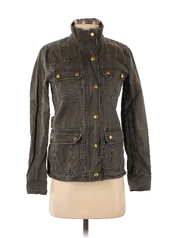 Jacket Toggled Jacket Drawstring Jacket Belted Jacket