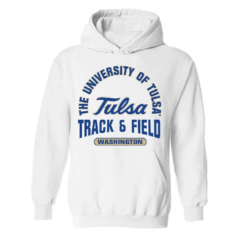 Tulsa - NCAA Women's Track & Field : Gabbie Washington - Classic Fashion Shersey Hooded Sweatshirt Hooded Sweatshirt Casual Wear Street Style