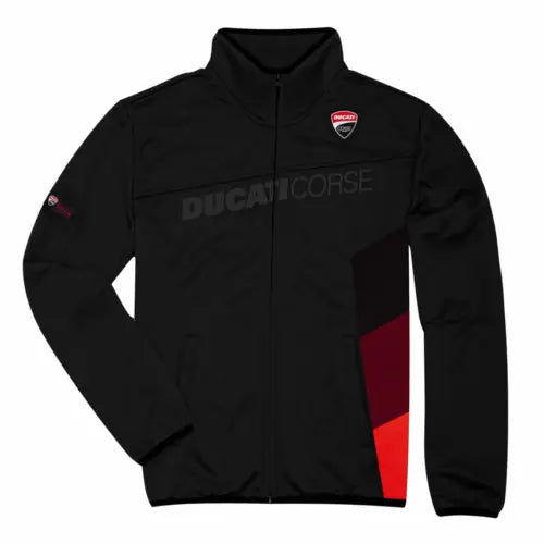 Ducati DC Sport Fleece Jacket Appliqued Jacket Beaded Jacket Sequined Jacket