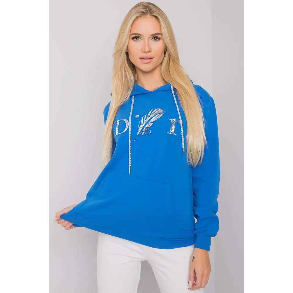 Sweatshirt relevance Hoodie with Front Slit Layering Stylish