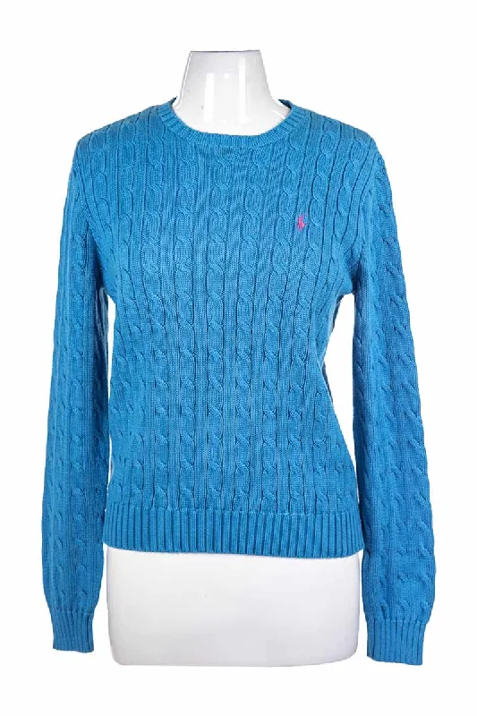 Ralph Lauren Sweater Notch Collar Peter Pan Collar Cowl Neck