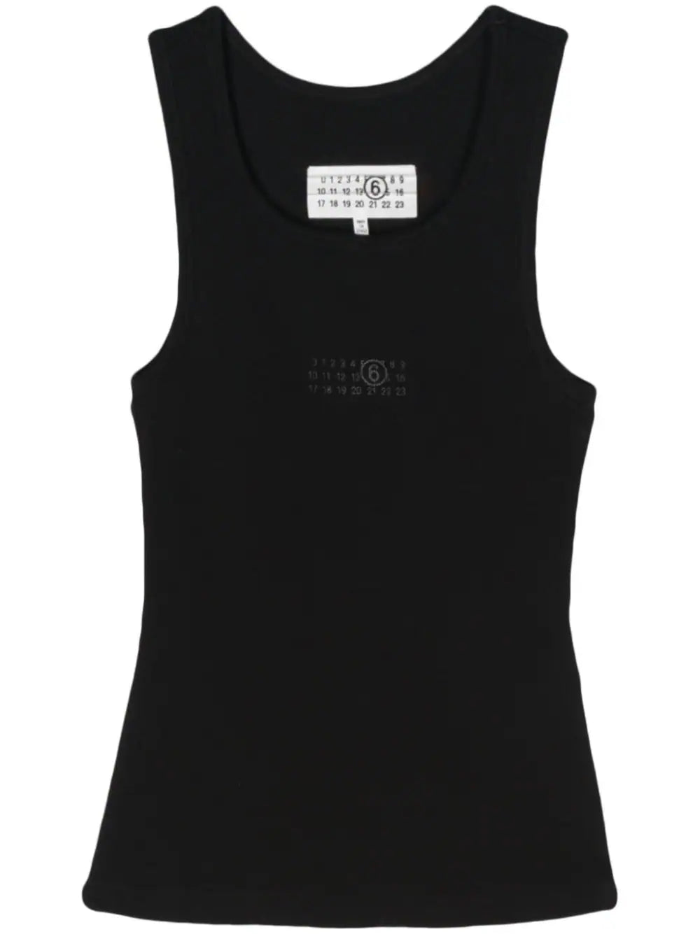 TANK TOP NUMERIC NEGRO flirty tank top