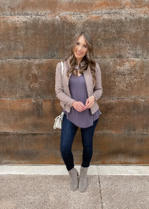 (3 colors!) Suede To Order Jacket Satin Jacket Silk Jacket Chiffon Jacket