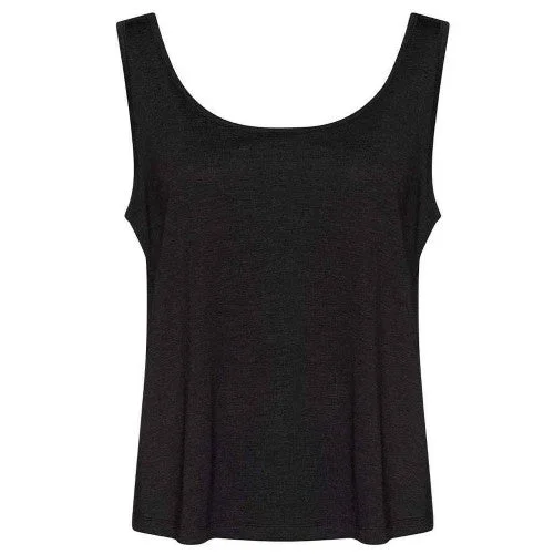 Awdis Womens/Ladies Heather Tank Top peach tank top