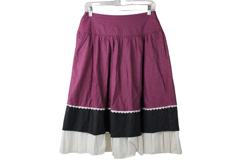 Star Studio Color Blocked Skirt | 9/10 lace skirt romantic