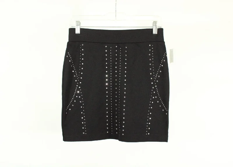 NEW Rock & Republic Black Skirt | Size 2 leather skirt durable