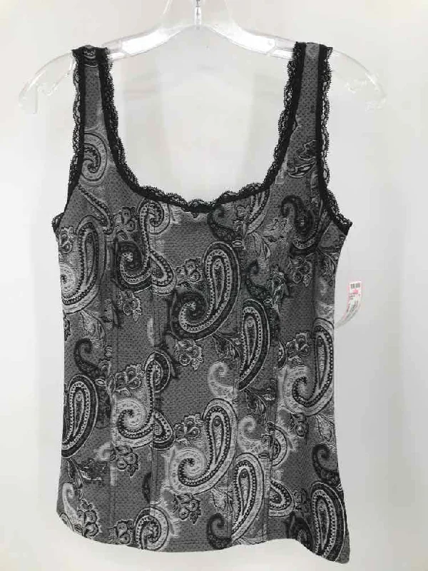 Pre-Owned WHBM Silver Size Small Tank Top activewear tank top