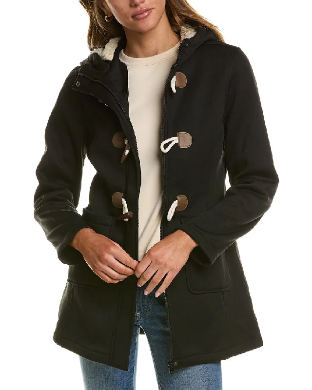 Big Chill Fleece Toggle Jacket Elasticated Jacket Padded Jacket Insulated Jacket