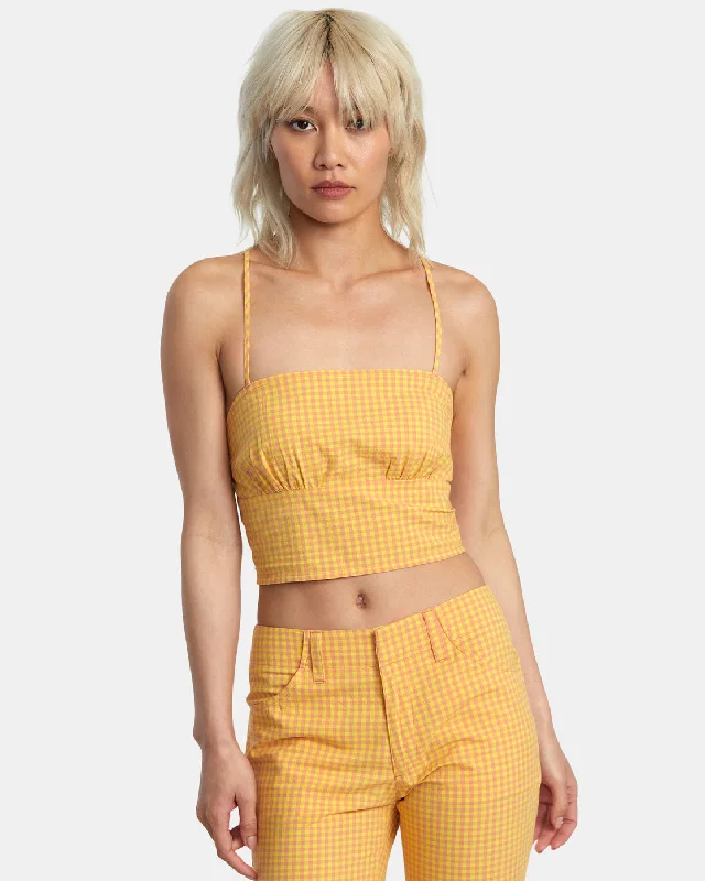 Brightside Tank Top - Lilikoi flirty tank top