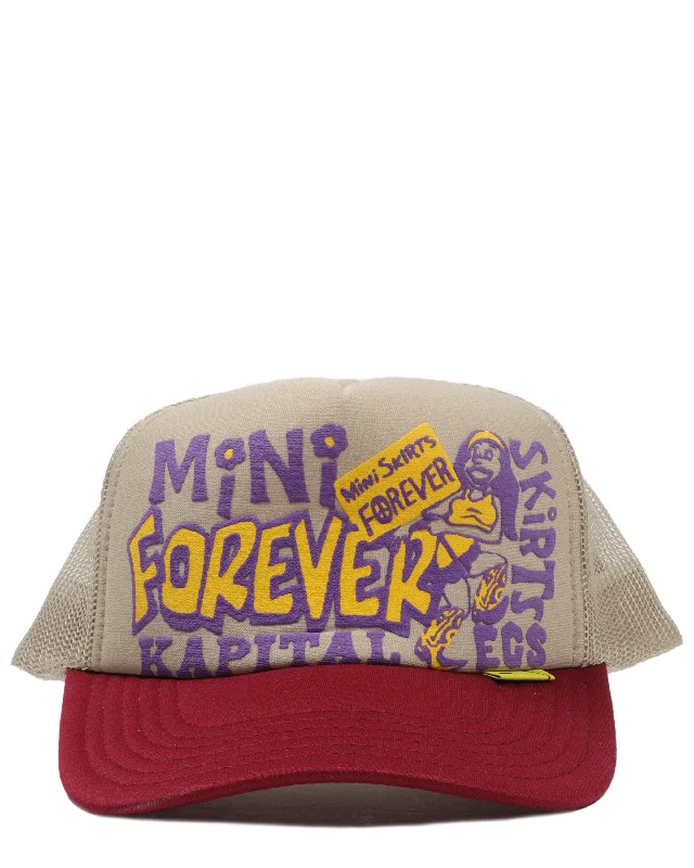 "Mini-Skirts Forever" Trucker Hat linen skirt breathable