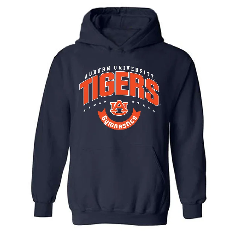 Auburn - NCAA Women's Gymnastics : Ananda Brown - Hooded Sweatshirt Generic Shersey Hoodie with Hem Patch Decorative Personalized