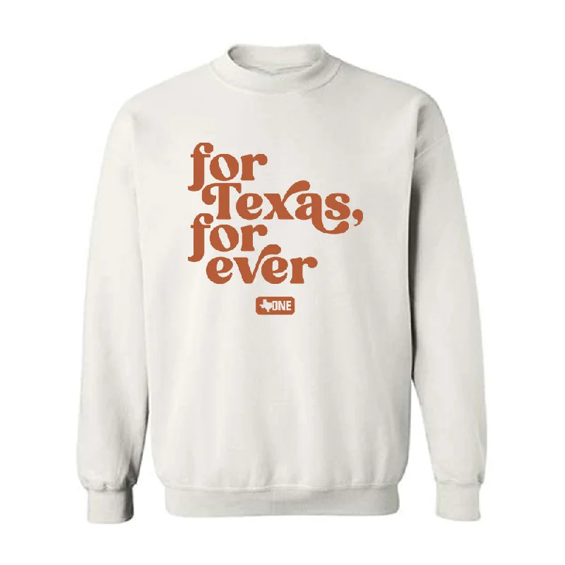 Texas - NCAA Women's Rowing : Madeleine Stoehr - Crewneck Sweatshirt Hoodie with Drop Shoulder Relaxed Streetwear