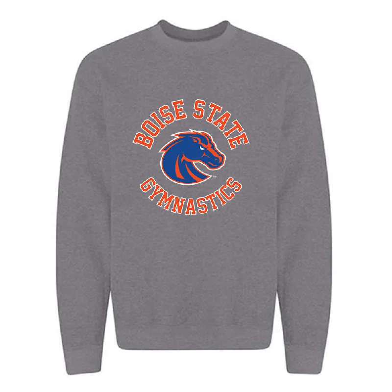 Boise State - NCAA Women's Gymnastics : Blake Pascal - Crewneck Sweatshirt Classic Shersey Hoodie with Logo Branding Identity
