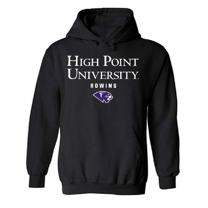 High Point - NCAA Women's Rowing : Caitlin Enright - Hooded Sweatshirt Hoodie with Bell Sleeves Flared Feminine