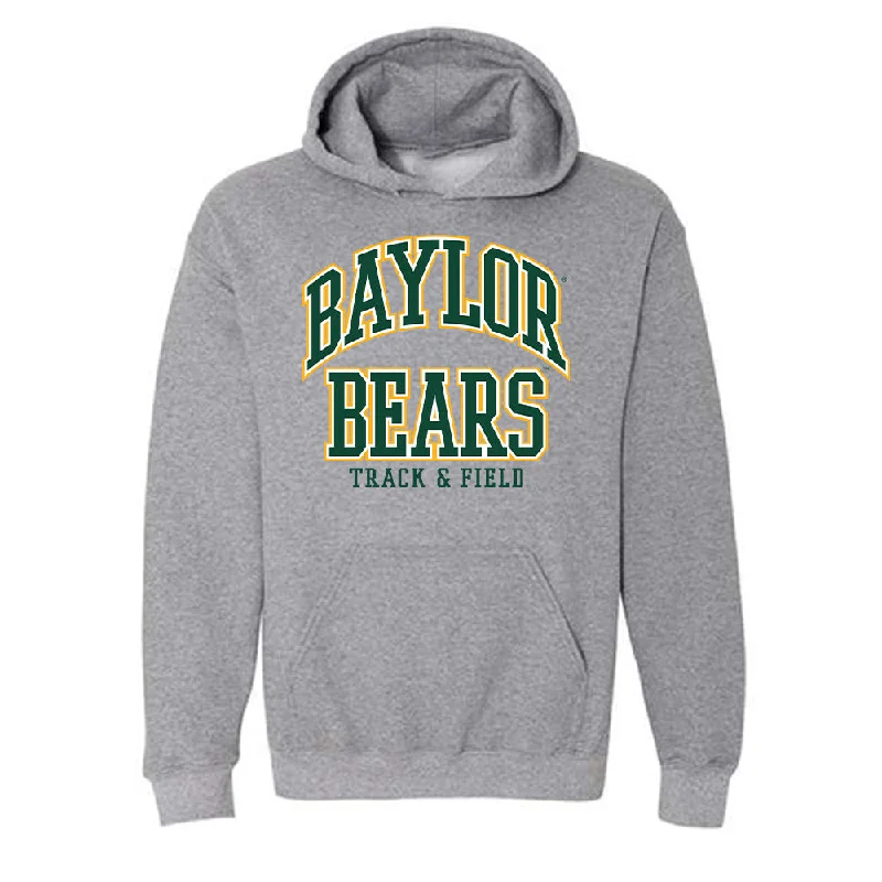 Baylor - NCAA Women's Track & Field : Audrey Williamson - Classic Shersey Hooded Sweatshirt Hoodie with Snap Buttons Easy Quick