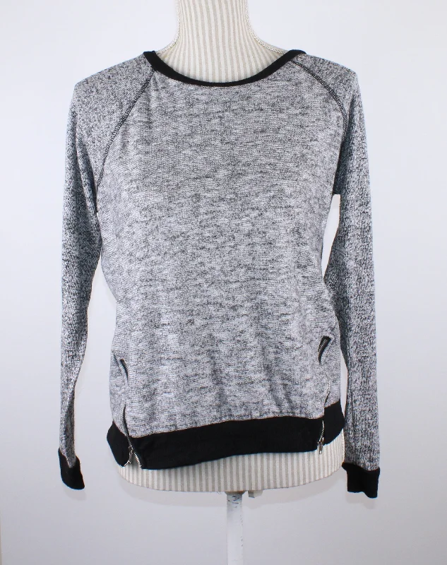 ARDENES GREY SWEATER LADIES LARGE PRE-LOVED Sequined Glittery Shiny