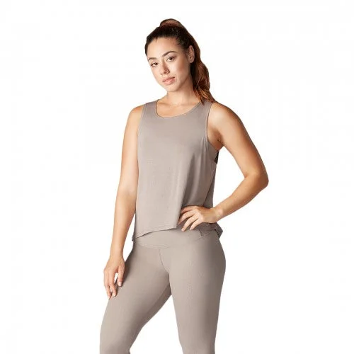 Tavi Noir Womens/Ladies Asymmetric Hem Tank Top flexible tank top