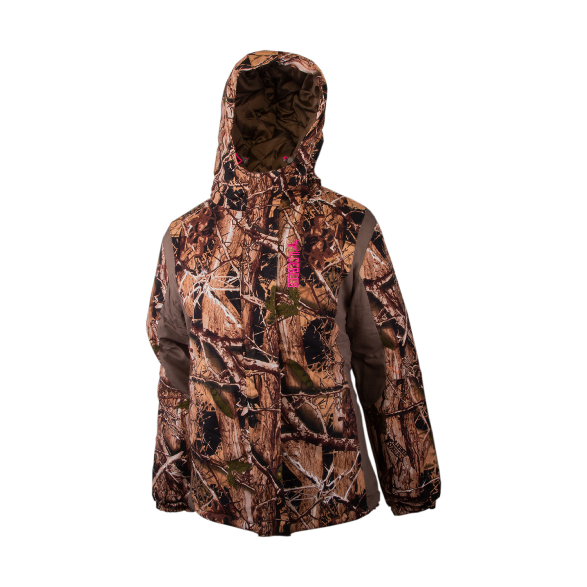 Wildebees Ladies Sekelbos Black Padded Bush Jacket Fawn Anorak Shell Jacket Lightweight Jacket