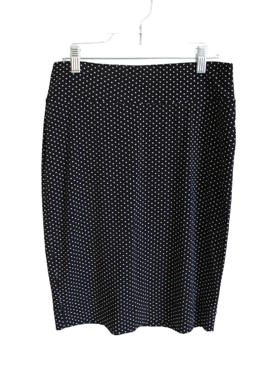 White House Black Market Polka Dot Fitted Skirt | XS summer skirt style