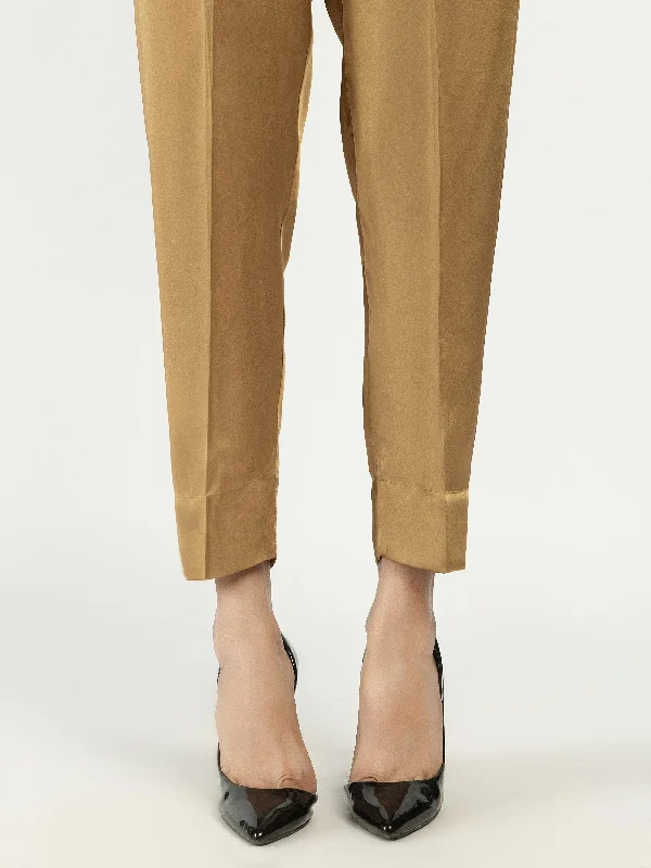 Shimmery Silk Trousers Trousers Versatile Stylish