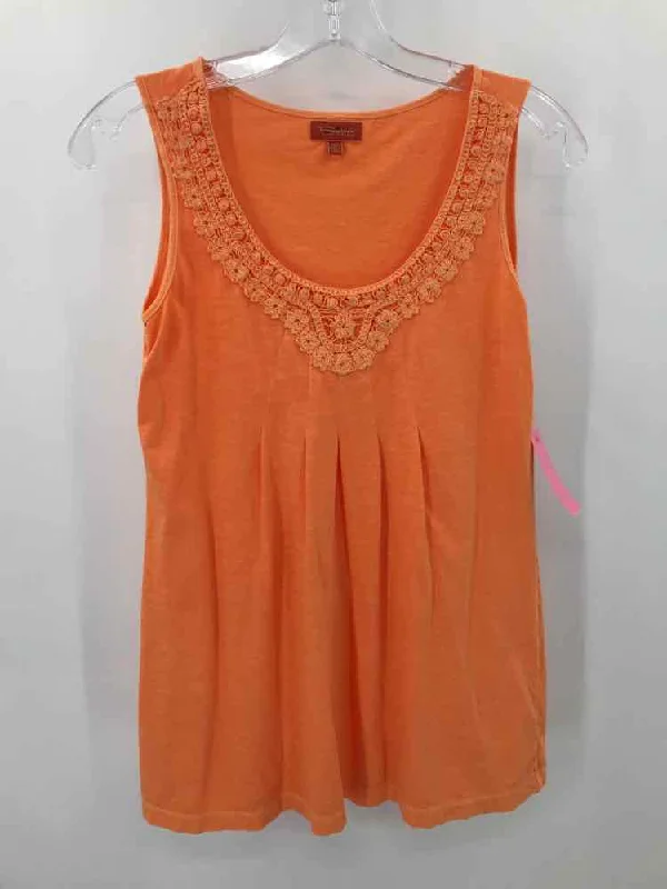 Pre-Owned Tommy Bahama Orange Size XXS Tank Top flirty tank top