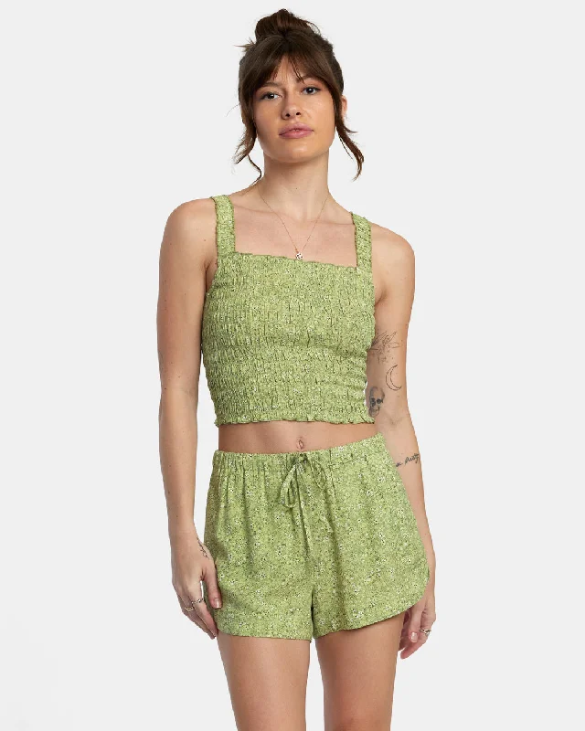 Terrace Tank Top - Fern gym tank top