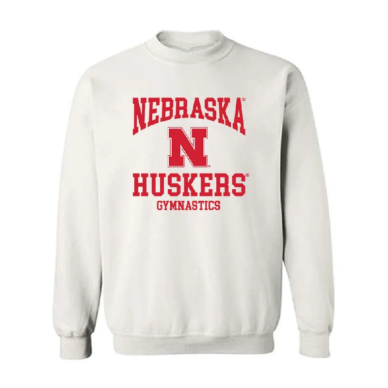 Nebraska - NCAA Women's Gymnastics : Lauren Hollifield - Generic Shersey Crewneck Sweatshirt Hoodie with Neon Bright Vibrant