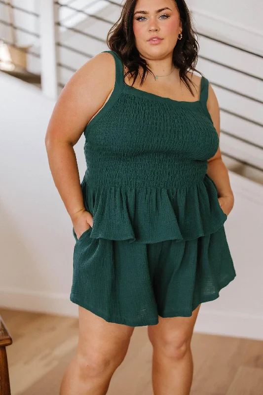 Hazel Blues® |  So Exceptional Smocked Tank baby blue tank