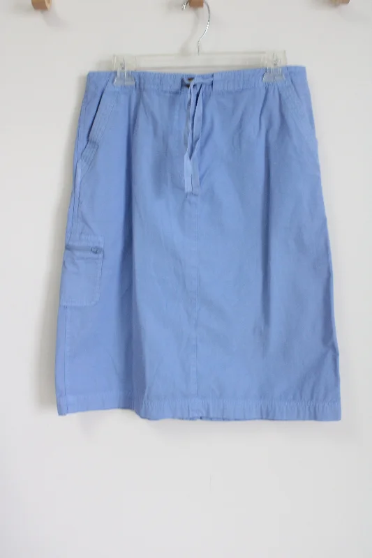 Orvis Light Blue Cotton Skirt | 6 corduroy skirt comfortable