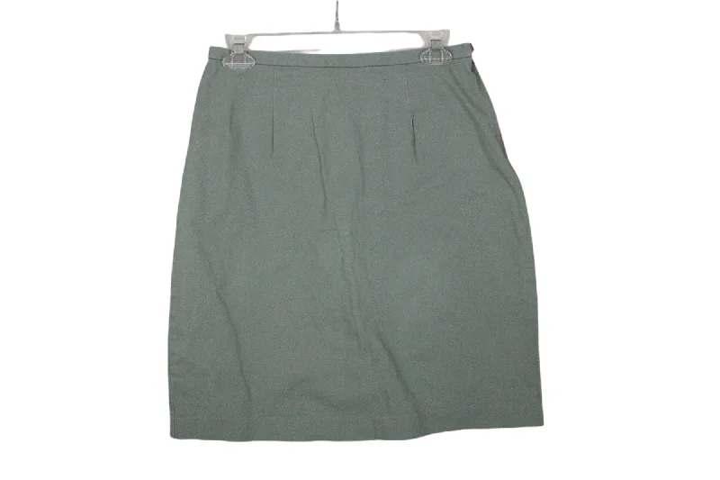 Geoffrey Beene Sport Green Skirt | 8 pencil skirt chic